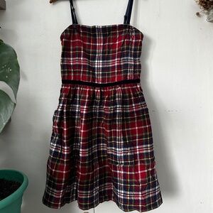 Johnnie B (Boden) Christmas Dress - size 16Y - removable straps